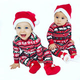 Emmababy Newborn Christmas romper Baby Boy Girl Clothes