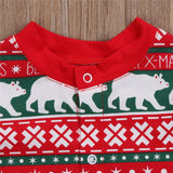 Emmababy Newborn Christmas romper Baby Boy Girl Clothes