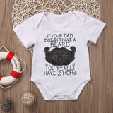 Emmababy Funny Newborn Baby Boy Girl Beard