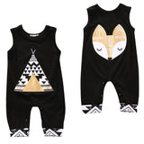 cute kid rompers Cotton Toddler Kids Baby Boy Girl sleeveless Romper Jumper Jumpsuit