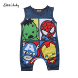 Summer New Lovely Newborn Infant Baby Boy Girl Cotton Sleeveless Romper Jumpsuit
