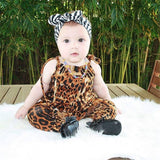 Emmababy Baby Girl Leopard Pattern Clothes