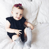Newborn Baby Girls Ruffle Romper Summer Baby Girl Jumpsuit