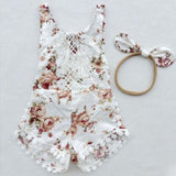 Newborn Kid Baby Girl Floral Clothes