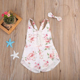 Newborn Kid Baby Girl Floral Clothes