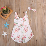 Newborn Kid Baby Girl Floral Clothes
