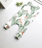 Newborn Toddler Baby Cartoon Cactus Boys Girls Bodysuit Jumpsuit