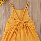2018 Brand Kid Baby Girl Boy Bib Pants Backless Romper Jumpsuit