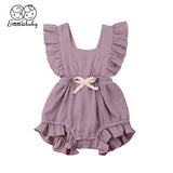 Newborn Baby Girls Romper Infant Ruffles Clothes
