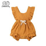 Newborn Baby Girls Romper Infant Ruffles Clothes