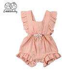 Newborn Baby Girls Romper Infant Ruffles Clothes