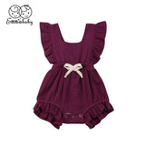 Newborn Baby Girls Romper Infant Ruffles Clothes