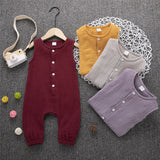Summer Casual Newborn Baby Boy Girl Cotton Clothes