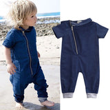 Baby Boys Girls Rompers Spring Infant Jeans Denim Overalls Bebe Girl Jumpsuits