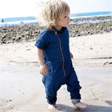 Baby Boys Girls Rompers Spring Infant Jeans Denim Overalls Bebe Girl Jumpsuits