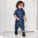 Baby Boys Girls Rompers Spring Infant Jeans Denim Overalls Bebe Girl Jumpsuits