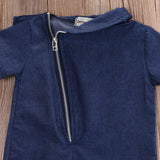 Baby Boys Girls Rompers Spring Infant Jeans Denim Overalls Bebe Girl Jumpsuits