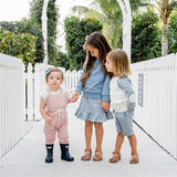 2019 Newborn Baby Girls Romper Summer Kids Clothes
