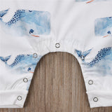 Newborn Toddler Kids Baby Girl Cartoon Cotton Romper Jumpsuit