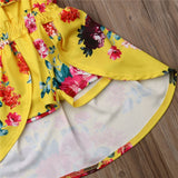 Newborn Kids Baby Girls clothes Flower