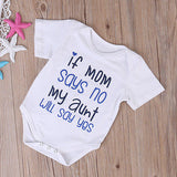 Summer 2018 Cotton Newborn Infant Baby Boys Girls Short Sleeves