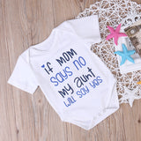 Summer 2018 Cotton Newborn Infant Baby Boys Girls Short Sleeves